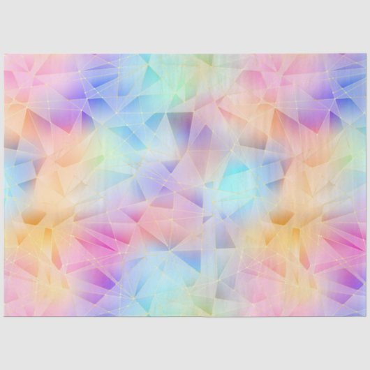 Een Unicorn Crystal Series Design 3 Tissuepapier (Voorkant)