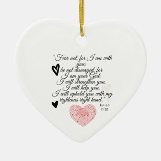 Een uniek cadeau voor een Christelijke vriend of f Keramisch Ornament