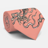 Een uniek Chinees Stropdas. Stropdas (Opgerold)