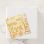 Een uniek en cool folie cadeautje bedankjes labels (Met doos)