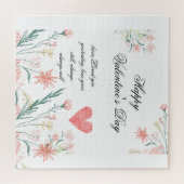 Een uniek geschenk van de Valentijn Legpuzzel (Horizontaal)