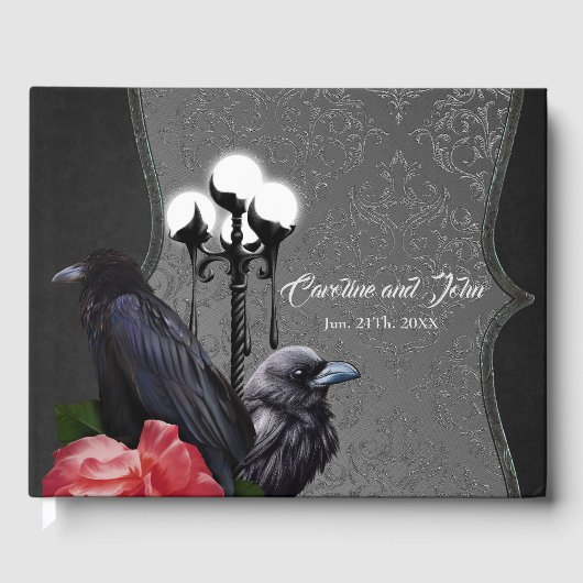 Een uniek huwelijk gastenboek (Voorkant)