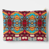 Een uniek kleurrijk en trendy creatief ontwerp etui (Achterkant)