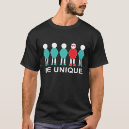 Een uniek motivatie op tekst gebaseerd ontwerp zij t-shirt