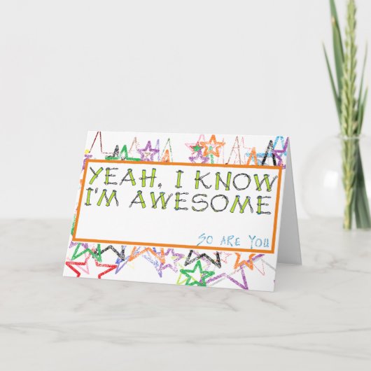 Een uniek Wenskaart voor Afstuderen of vogeldag Kaart (Voorkant)