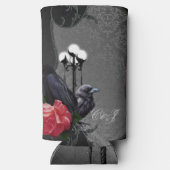 Een unieke bruiloft seltzer blikjeskoeler (Achterkant)