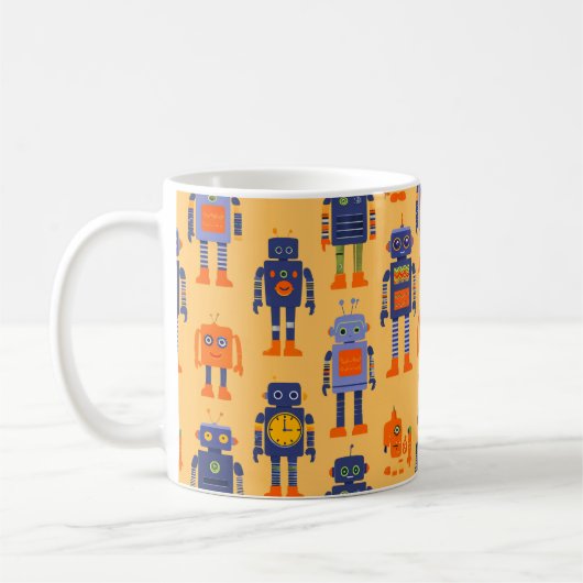 Een unieke en leuke robot. koffiemok (Links)