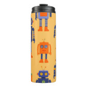 Een unieke en leuke robot. thermosbeker (Voorkant)