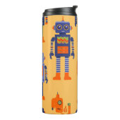 Een unieke en leuke robot. thermosbeker (Gedraaid links)