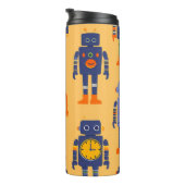 Een unieke en leuke robot. thermosbeker (Geroteerd rechts)