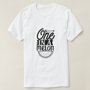 Een unieke inspirerende quote voor één op de miljo t-shirt