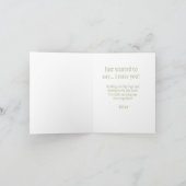 Een unieke Miss You-Kaart met Floral Girl & Bird Kaart (Binnen)