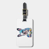 Een unieke reus Franse bulldog Bagagelabel (Voorkant verticaal)