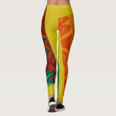 Een unieke, schattige, meerkleurige "Ratti_Creativ Leggings (Achterkant)