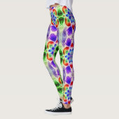Een unieke schattige veelkleurige "Ratti_Creative_ Leggings (Links)