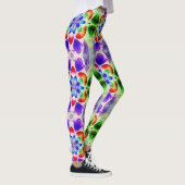 Een unieke schattige veelkleurige "Ratti_Creative_ Leggings (Rechts)