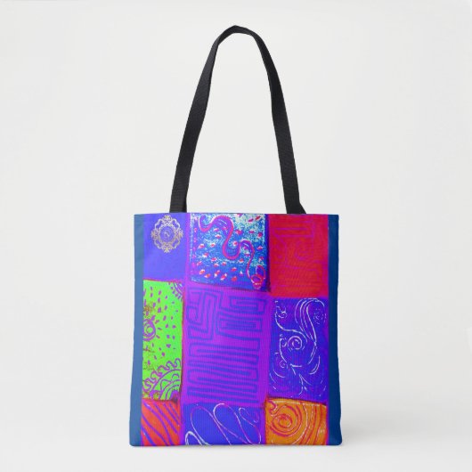 Een unieke Spaanse kunsttas: design-No.2 Tote Bag (Voorkant)
