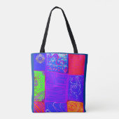 Een unieke Spaanse kunsttas: design-No.2 Tote Bag (Achterkant)