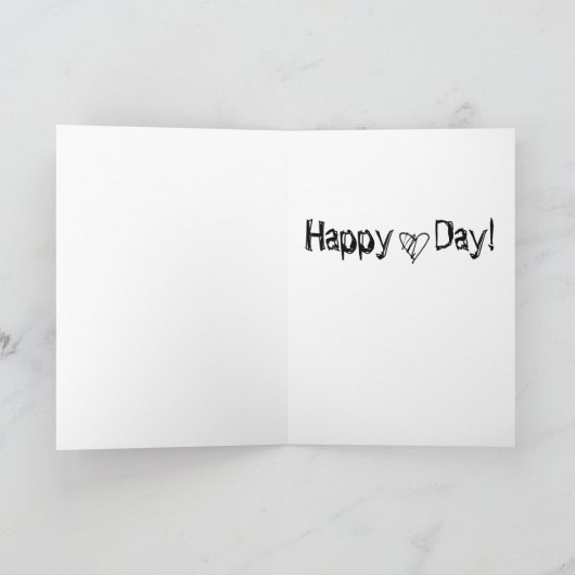 Een unieke Valentijn Kaart (Binnen)