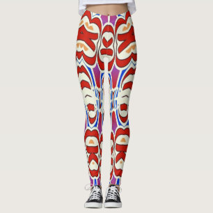 Een unieke veelkleurige klassieker "Ratti_Creative Leggings