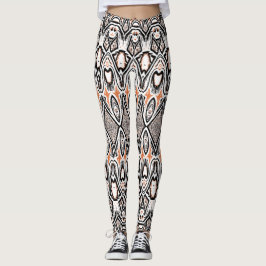 Een unieke veelkleurige "Ratti_Creative_Arts" Leggings