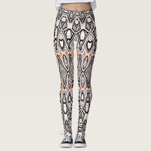 Een unieke veelkleurige "Ratti_Creative_Arts" Leggings