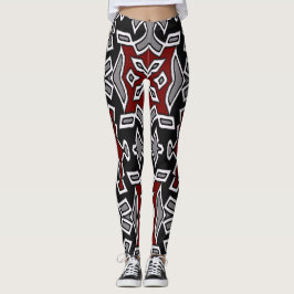 Een unieke veelkleurige "Ratti_creative_Arts" Leggings