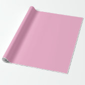 Een uniforme zachte roze achtergrond cadeaupapier (Uitgerold)