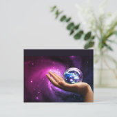 Een universum binnen producten briefkaart (Staand voorkant)