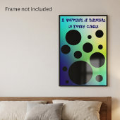 Een universum van potentieel - Motiverend Poster
