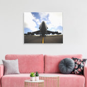 Een US Air Force-onderhoudspersoneel Canvas Afdruk (Insitu (Woonkamer))