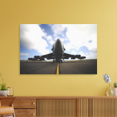 Een US Air Force-onderhoudspersoneel Canvas Afdruk (Insitu (Woonkamer))