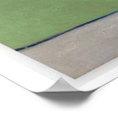 Een vaas met Rozen, 1890 Vincent van Gogh Klein Poster (Hoek)