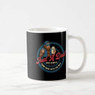Een vader die terugkwam met de melk bigfoot papa  koffiemok