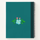 Een vader en dochter Keepomwille Journal. Notitieboek (Achterkant)