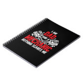 Een vader en een mechanisch notitieboek (Linkerzijde)