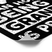 Een vader is een eer opa te zijn is onbetaalbaar poster (Hoek)