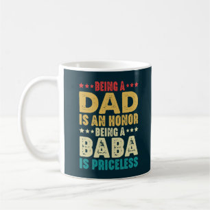 Een vader zijn is een eer om een baba te zijn is o koffiemok