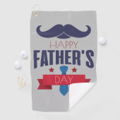Een Vaderdag-cadeau dat blijft geven Golfhanddoek (Insitu)