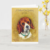 - een Vaderdag groet, Kaart (Gele Bloem)