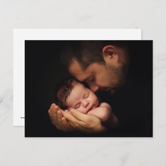 Een vaders liefde briefkaart (Voorkant / Achterkant)