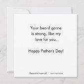 Een vaders liefde kaart (Achterkant)