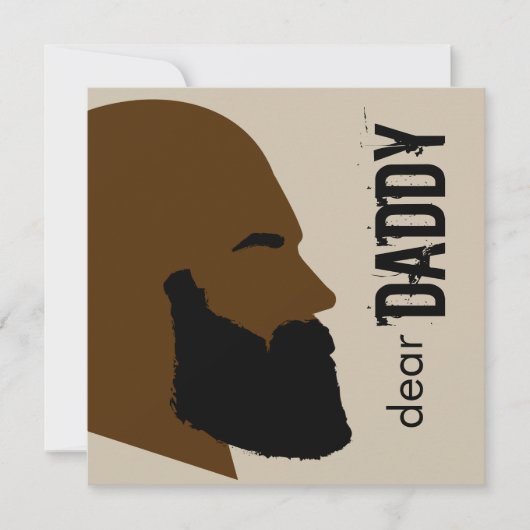 Een vaders liefde kaart (Voorkant)