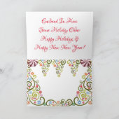 Een vakantie cadeau Kaart! Kaart (Binnen)