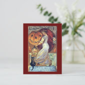 Een  vakantie *Happy Halloween* Feestdagenkaart (Staand voorkant)