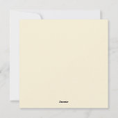 Een vakantiemand met pompoenen Vakantie Kaart (Achterkant)