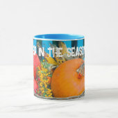 Een vakantiemandje met pompoenen mok (Midden)