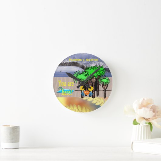 Een vakantietijd plannen Klok (Huis)