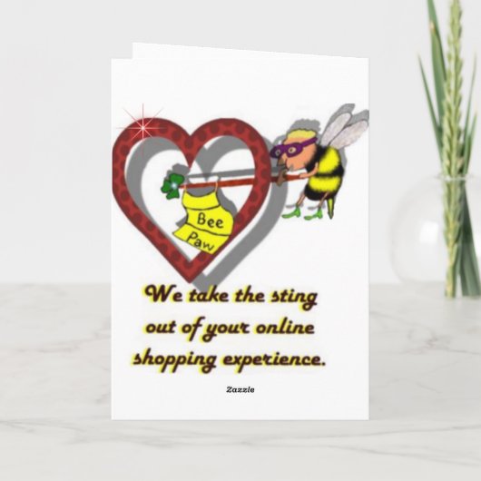 Een Valentijn Feestdagen Kaart (Achterkant)