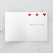 Een Valentijn groet -  Valentijn Kaart (Binnen)